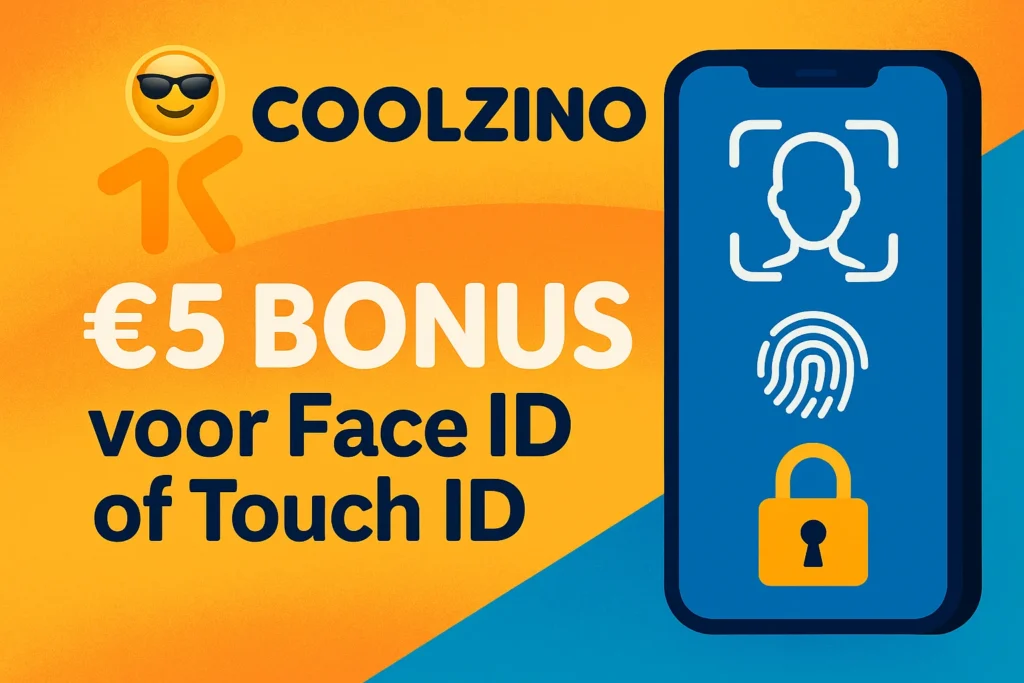 Coolzino biometrisch inloggen bonus