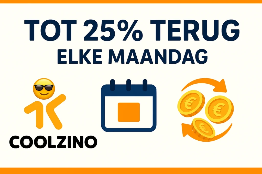 Coolzino Casino Cashback Bonus 25%