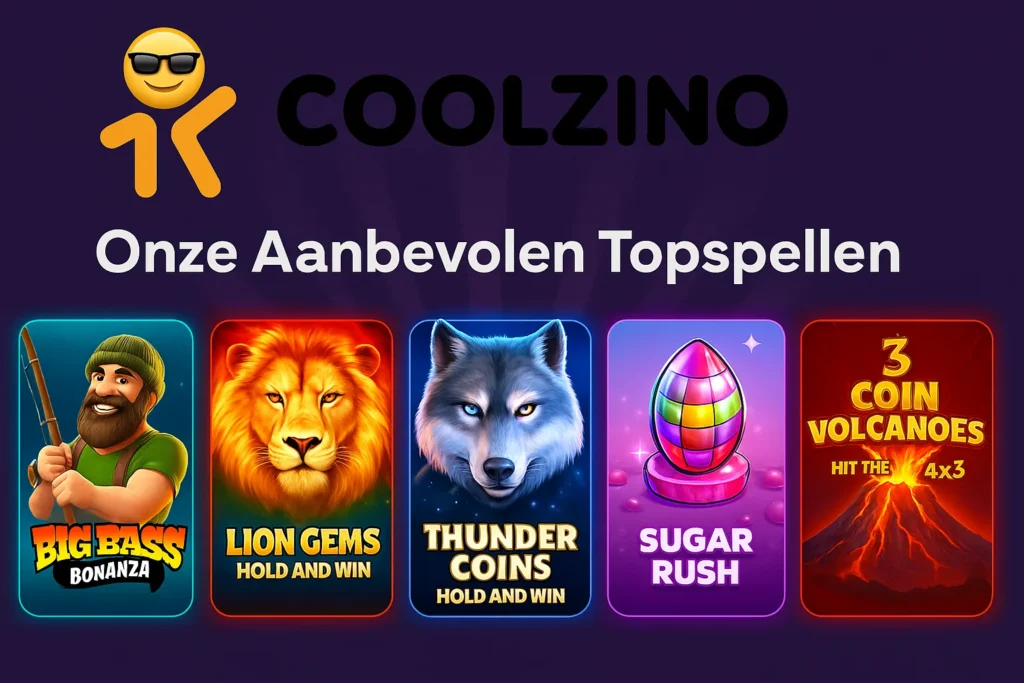 Populaire slots bij Coolzino Casino België 2025