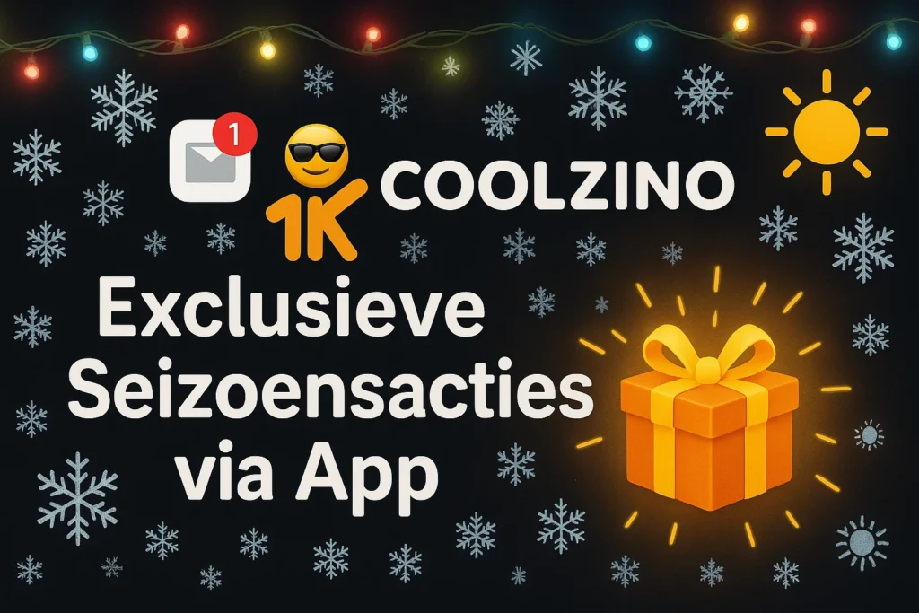 Coolzino Seizoensacties en App Exclusive Bonussen