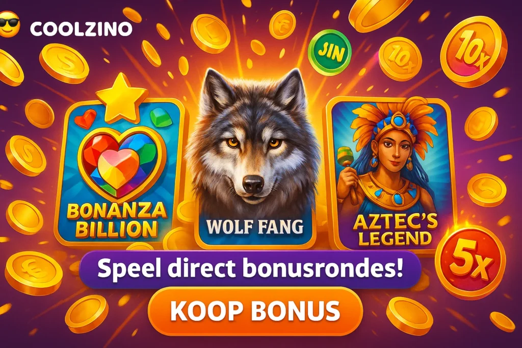 Coolzino slots met Bonus Buy feature